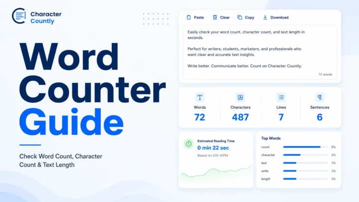 Word Counter How to Check Word Count, Character Count, and Text Length